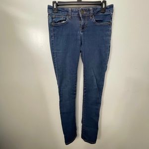Lightly Used Women’s Blue American Heritage Skinny Jeans - Size 3 Petite